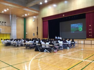 学校見学9月8日②